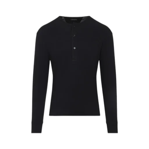 Button Detailed Crewneck Jumper