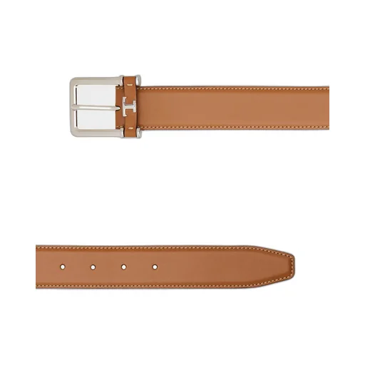 Logo Plaque Buckle Belt