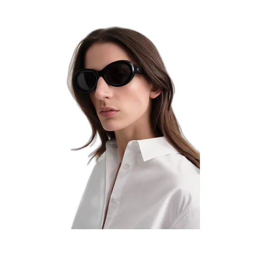 Oval Frame Sunglasses