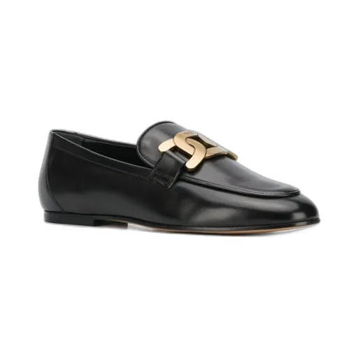 Kate Logo Plaque Loafers