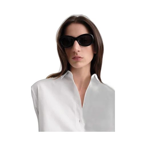 Oval Frame Sunglasses