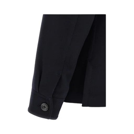 Button-Down Flap-Pocket Shirt Jacket