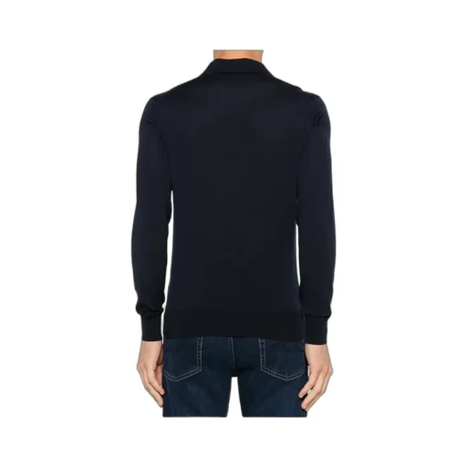 Long-Sleeved Polo Shirt