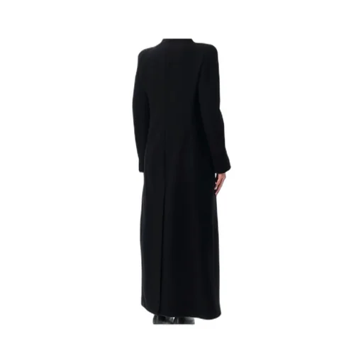 Straight Hem Long Coat