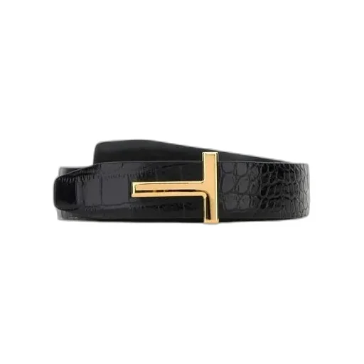Embossed T-Plaque Belt
