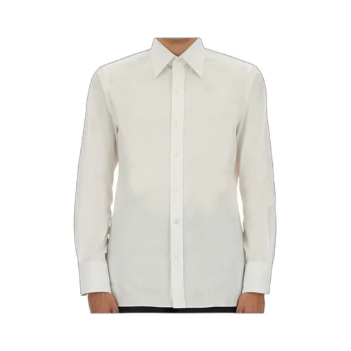 Buttoned Long-Sleeved Shirt