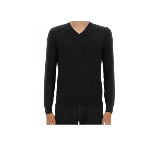 V-Neck Knitted Jumper