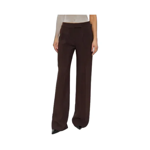 Pleated Wide-Leg Trousers