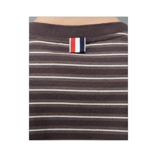 Stripe-Print Cotton T-Shirt