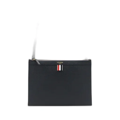 Logo-Print Leather Cross Body Bag