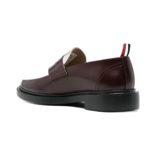 Panelled Leather Loafers