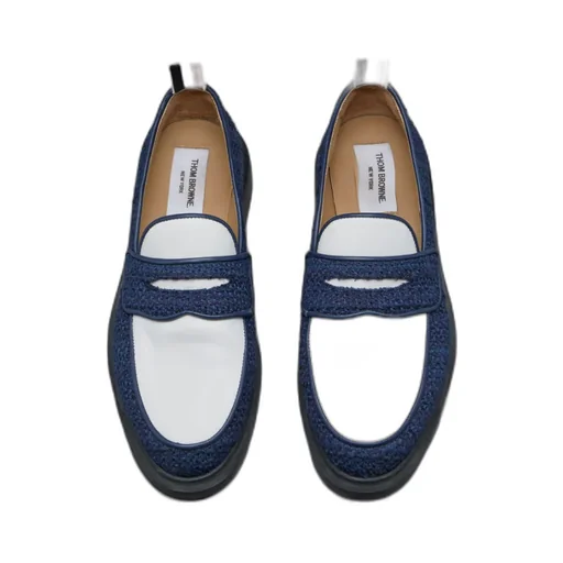 Tweed Loafers