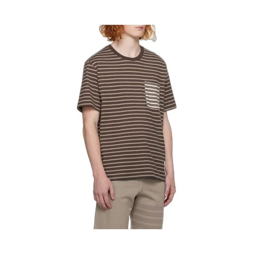 Stripe-Print Cotton T-Shirt