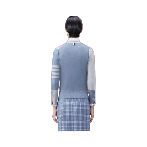 V-Neck Long Sleeved Cardigan