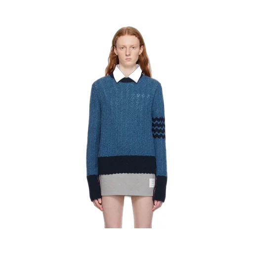 4-Bar Striped Sweater
