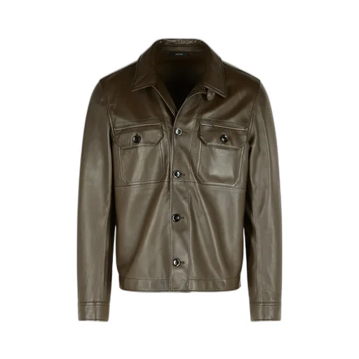 Button-Up Long-Sleeved Jacket