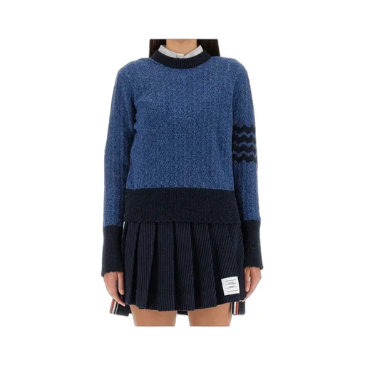 4-Bar Striped Sweater