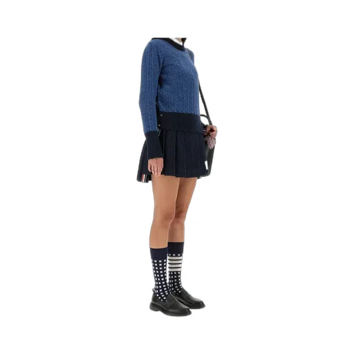 4-Bar Striped Sweater