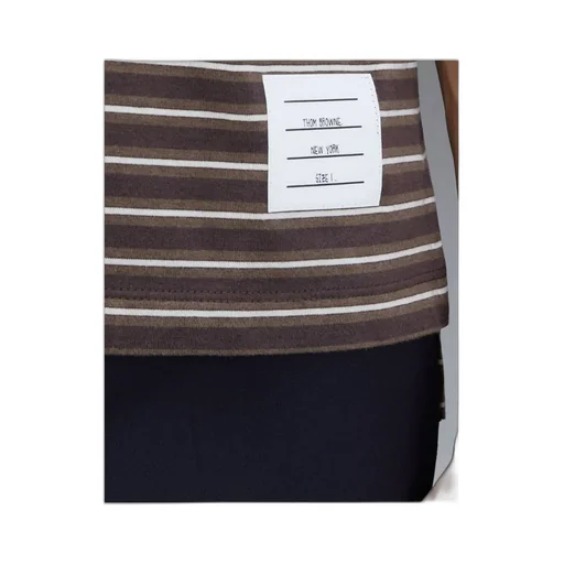 Stripe-Print Cotton T-Shirt