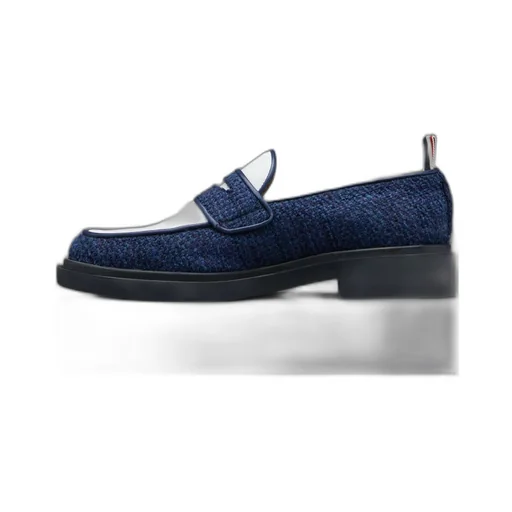 Tweed Loafers