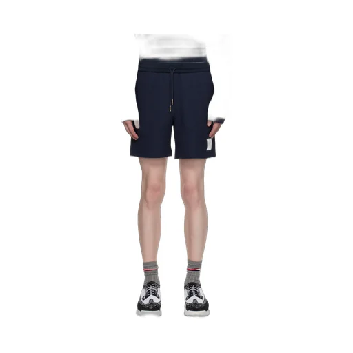 Drawstring Logo Patch Shorts