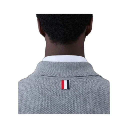 Textured Striped Bomber Jacket