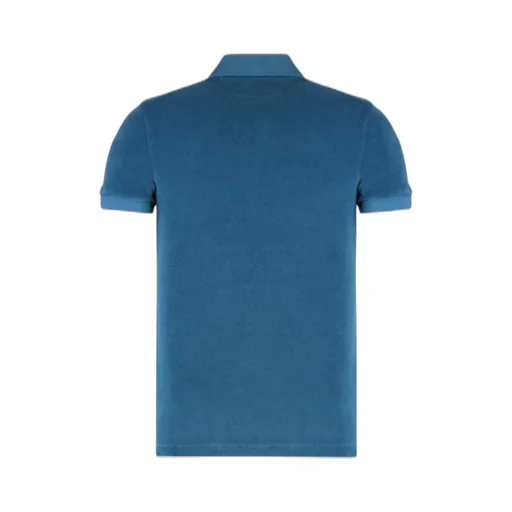 Short Sleeved Towelling Polo Shirt