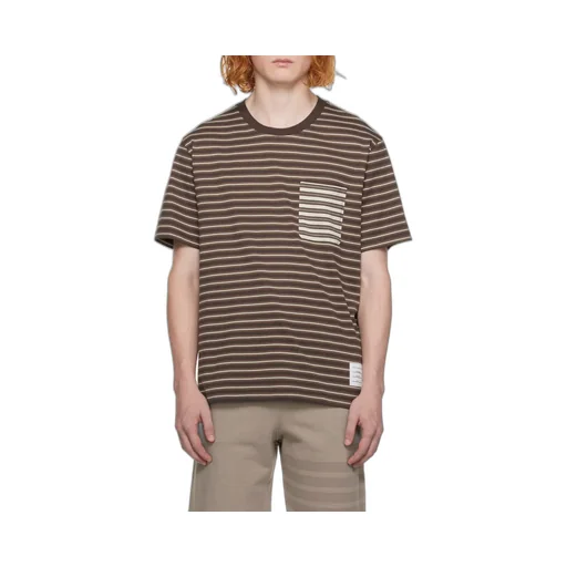 Stripe-Print Cotton T-Shirt