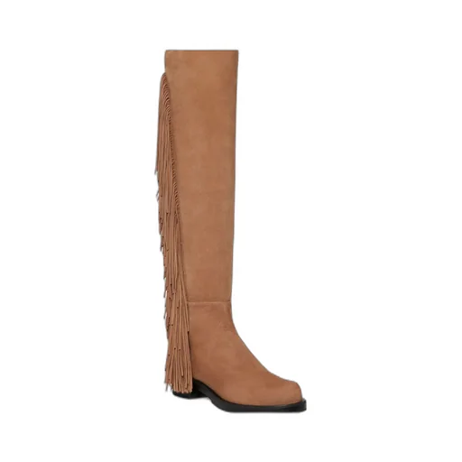 5050 Bold Crystal Fringe 40Mm Boots