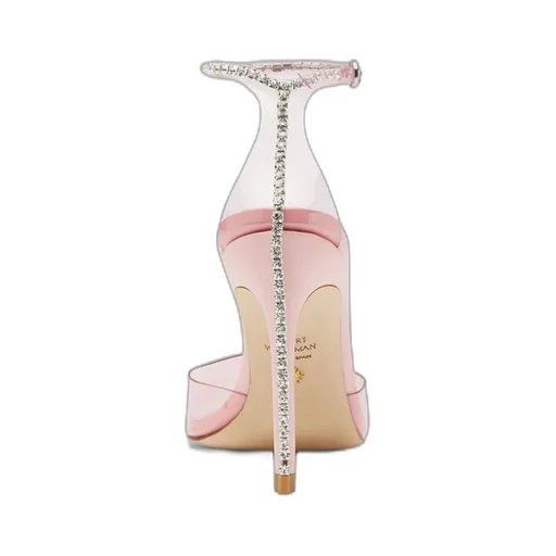 Crystal-Embellished Pointed Pumps
