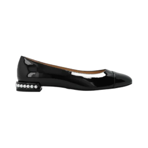 Pearl Embellished Flat Shoes