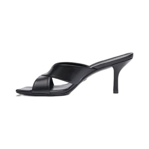 Carmen Cross-Belt High-Heeled Sandals