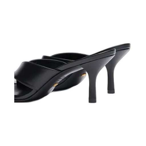 Carmen Cross-Belt High-Heeled Sandals