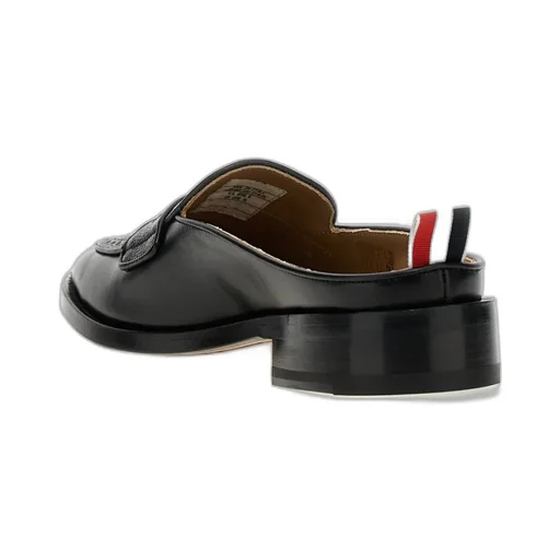 Varsity Leather Penny Loafers