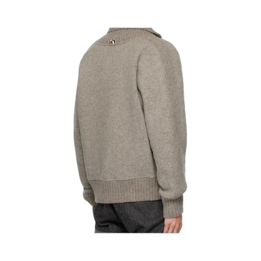 Logo-Patch Detail Knit Cardigan