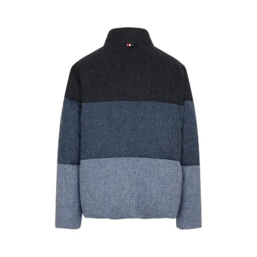 Reversible Funnelneck Padded Jacket