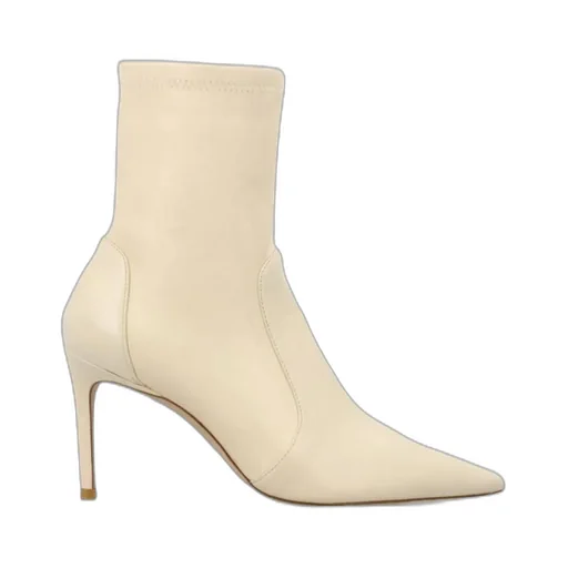 Pointed-Toe Heeled Boots