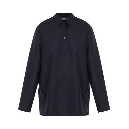Pinole Wool Polo Top