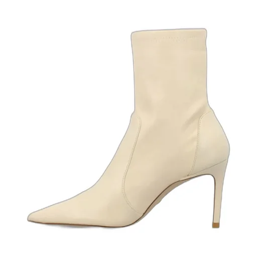 Pointed-Toe Heeled Boots