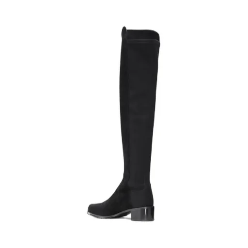 Thick-Heeled Knee-High Boots
