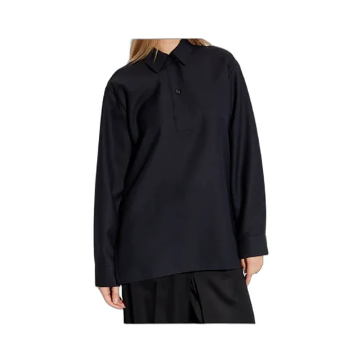 Pinole Wool Polo Top