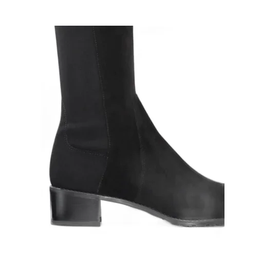 Thick-Heeled Knee-High Boots