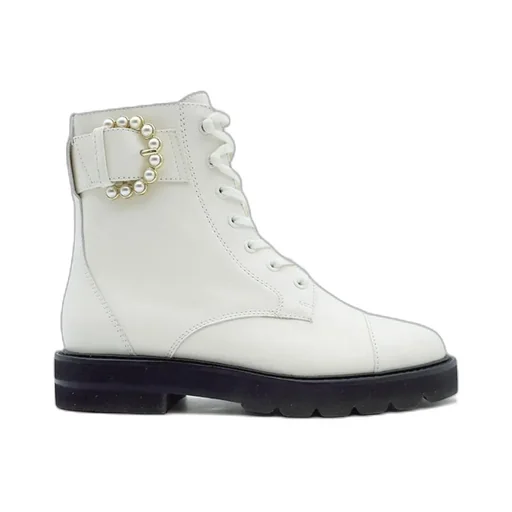 Side Buckle-Detail Boots
