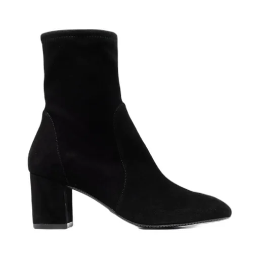 Sock-Style Suede Boots