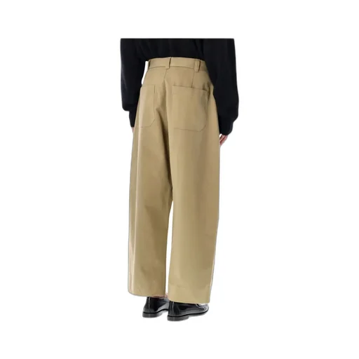 High-Waisted Wide-Leg Casual Pants