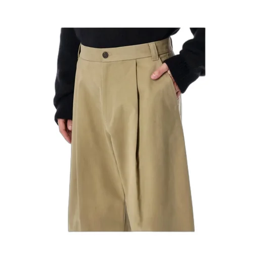 High-Waisted Wide-Leg Casual Pants