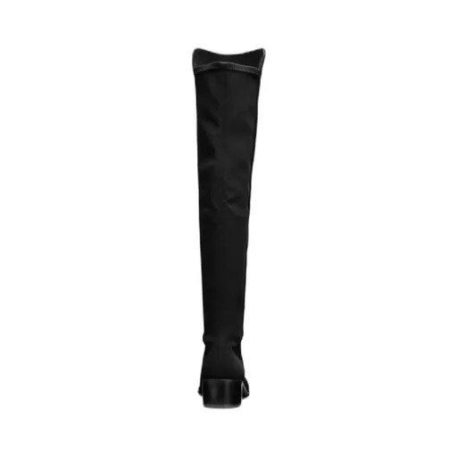 Thick-Heeled Knee-High Boots