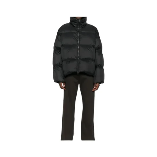 High Collar Cotton Coat