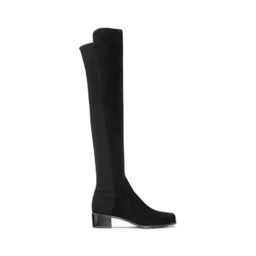 Thick-Heeled Knee-High Boots