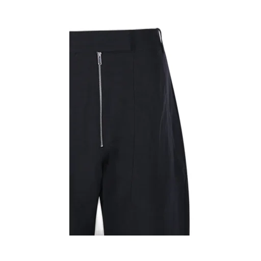 Zip-Up Palazzo Trousers